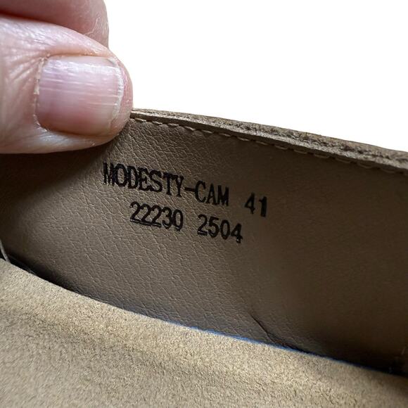 L'Artiste Modesty Slip-On by Spring Step Women's Camel Multi Sz 41 US 10.5 Boho - Picture 6 of 9